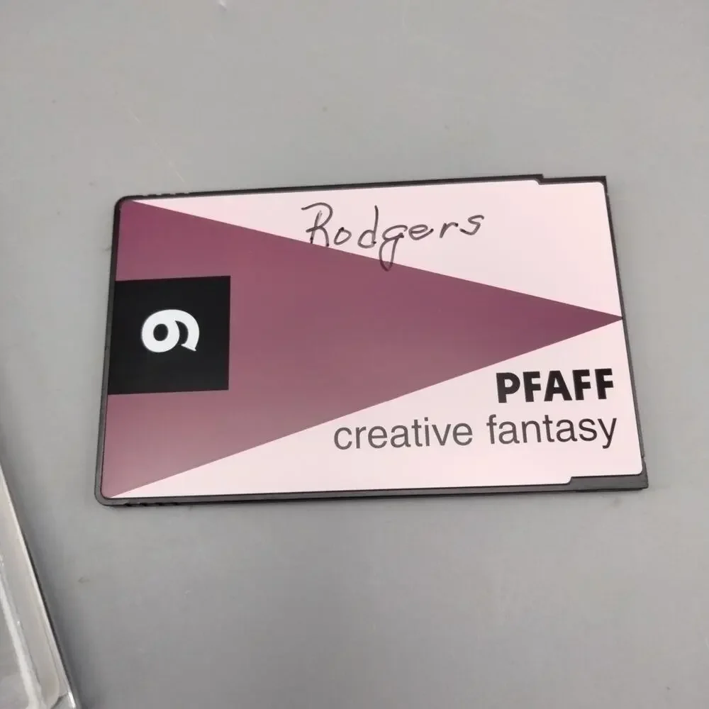 PFAFF includes insert